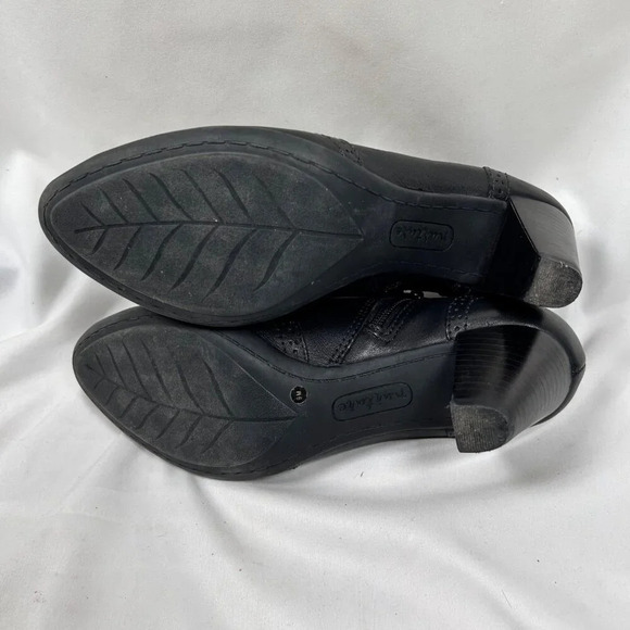 2/$30 Nurture Haddie 9 Pebble Leather Wingtip Boots Retro Western Boho 2000 - Picture 8 of 11